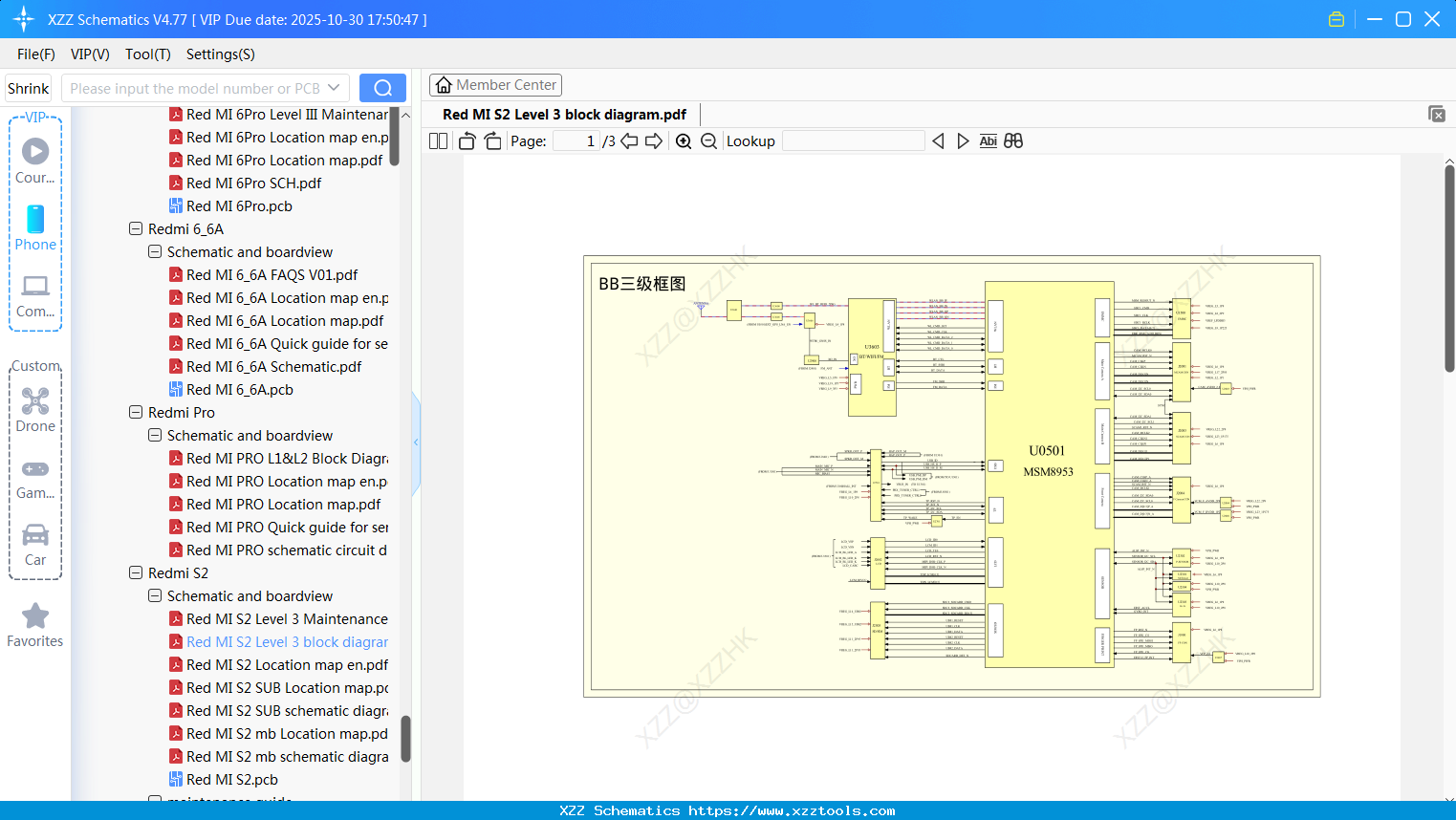 Xiaomi Redmi S2 Level 3 Block Diagram
